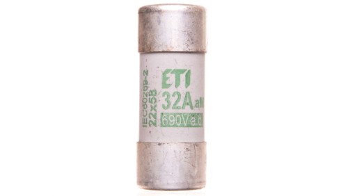 Wkładka bezpiecznikowa cylindryczna 22x58mm 32A aM 690V CH22 002641015