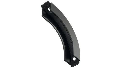 Łącznik narożny do profili, czarny, Häfele Lighting OneCable, 83368307