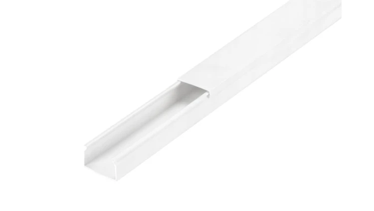 Listwa elektroinstalacyjna kanał kablowy STANDARD BKK 25x16mm korytko z pokrywą / 2 m / 4/EB/KK 25x16