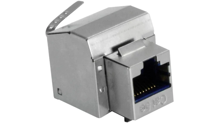 Gniazdo STP RJ 45 kat. 5e keystone niebieskie DCN/FA-682MKSF-8-C5E