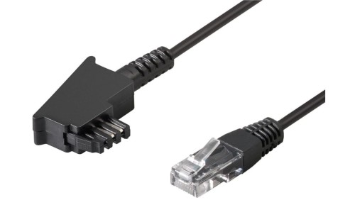 Kabel przyłączeniowy TAE-F do DSL/VDSL - Długość kabla 3 m