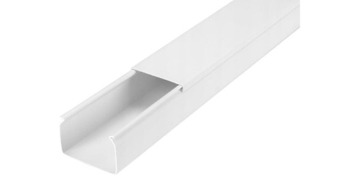KORYTO KABLOWE LISTWA KANAŁ ELEKTROINSTALACYJNY KORYTKO Z POKRYWĄ 60x40 1M 4/EB/KK 60x40/1M