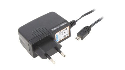 AMA12EU1-050200Y Zasilacz impulsowy, sieciowy,wtykowy, 5VDC, 2A, 10W, 30x69x83,3mm