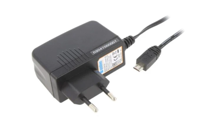 AMA12EU1-050200Y Zasilacz impulsowy, sieciowy,wtykowy, 5VDC, 2A, 10W, 30x69x83,3mm