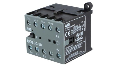 BC6-30-10-01 Stycznik 3-biegunowy, NO x3, Styki pomocnicze: NO, 24VDC, 6A, BC6