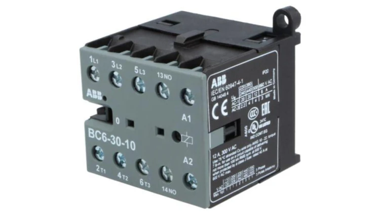 BC6-30-10-01 Stycznik 3-biegunowy, NO x3, Styki pomocnicze: NO, 24VDC, 6A, BC6