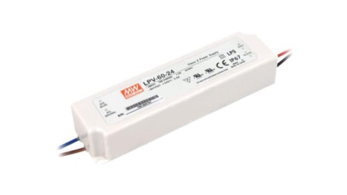 LPV-60-24 Zasilacz impulsowy, LED, 60W, 24VDC, 2,5A, 90÷264VAC, 127÷370VDC