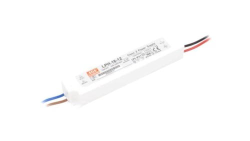 LPH-18-12 Zasilacz impulsowy, LED, 18W, 12VDC, 1,5A, 180÷264VAC, 254÷370VDC