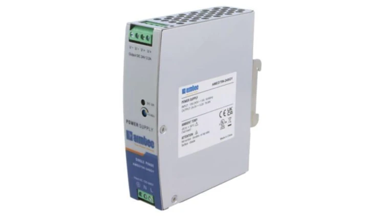 AMED75N-24SGY Zasilacz impulsowy, na szynę DIN, 76,8W, 24VDC, 3,2A, 90÷264VAC