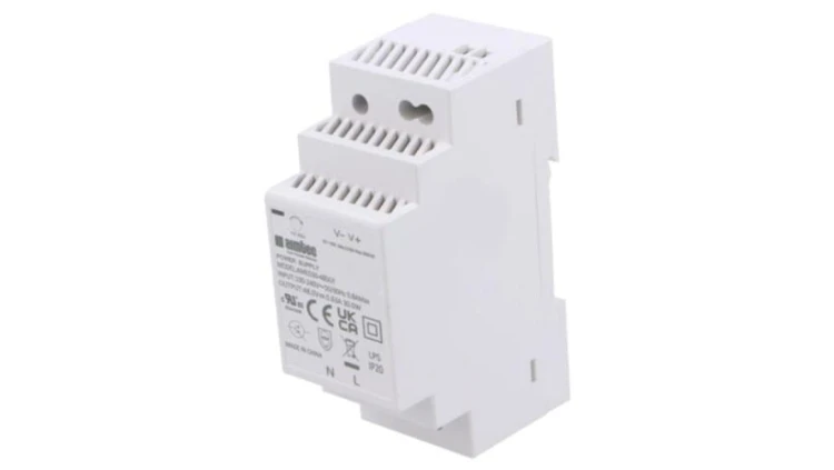 AMED30-48SGY Zasilacz impulsowy, na szynę DIN, 30W, 48VDC, 630mA, 90÷264VAC
