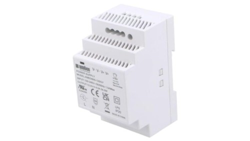 AMED60S-12SGY Zasilacz impulsowy, na szynę DIN, 60W, 12VDC, 4,5A, 90÷264VAC
