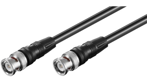 Kabel łączący wideo BNC (RG59), podwójnie ekranowany - Długość kabla 3 m