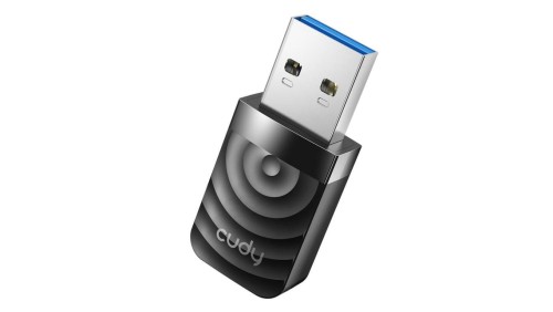 CUDY WU1300S karta sieciowa, adapter Wi-Fi, 2,4GHz/5GHz, USB 3.0