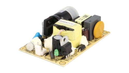 EPS-25-24 Zasilacz impulsowy, otwarty, 25,2W, 120÷370VDC, 85÷264VAC, OUT: 1
