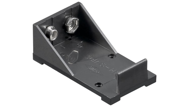 1x 9V Block koszyk na baterie