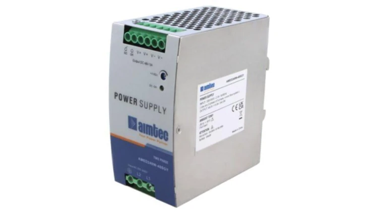 AMED240W-48SGY Zasilacz impulsowy, na szynę DIN, 240W, 48VDC, 5A, 180÷550VAC