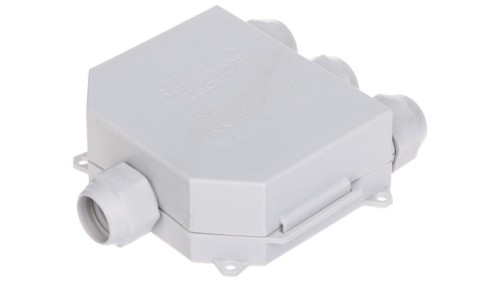 Mufa rozgałęźna wypełniona żelem hermetyczna IP68 / IP69K BABY-BOX3 do przewodów max 5x6mm2