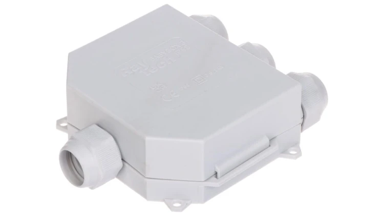 Mufa rozgałęźna wypełniona żelem hermetyczna IP68 / IP69K BABY-BOX3 do przewodów max 5x6mm2