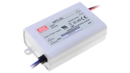 APC-35-350 Zasilacz impulsowy, LED, 35W, 28÷100VDC, 350mA, 90÷264VAC, IP42