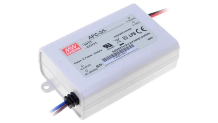 APC-35-350 Zasilacz impulsowy, LED, 35W, 28÷100VDC, 350mA, 90÷264VAC, IP42