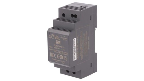 DDR-30G-12 Przetwornica DC/DC, 30W, Napięcie wejściowe: 9÷36VDC, Napięcie wyjściowe: 12VDC, Iwyj: 2,5A