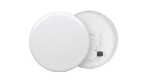 Plafon LED Gildun IP65 19W 4000K IK10 Biały Okrągły