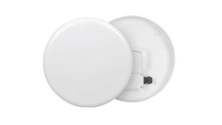 Plafon LED Gildun IP65 19W 4000K IK10 Biały Okrągły