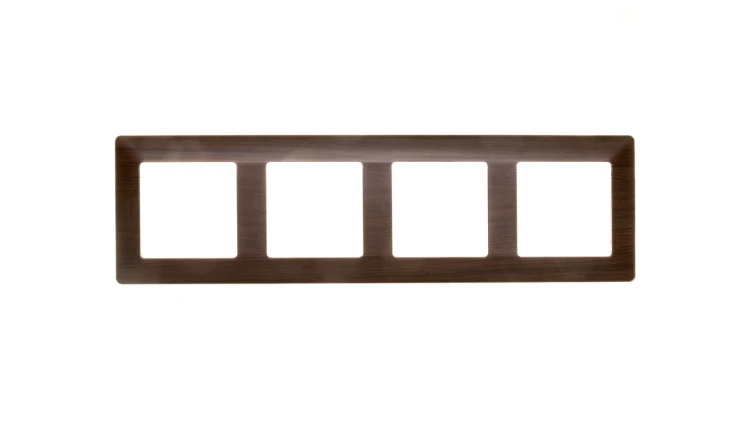 VALENA LIFE Ramka poczwórna wenge 754174