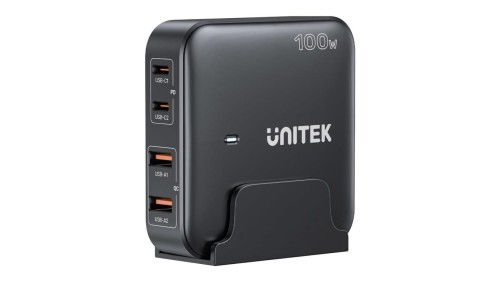 Unitek Ładowarka biurkowa GaN 100W 2xUSB-A 2xUSB-C