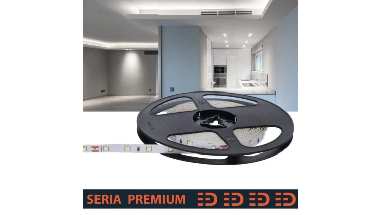 Taśma Premium 24V 60led 6000-7000K SMD2835 (5)