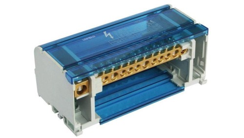 Blok rozdzielczy, mostek łączeniowy 160 A 4x12 UK412