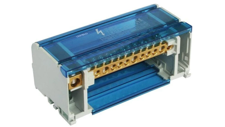 Blok rozdzielczy, mostek łączeniowy 160 A 4x12 UK412