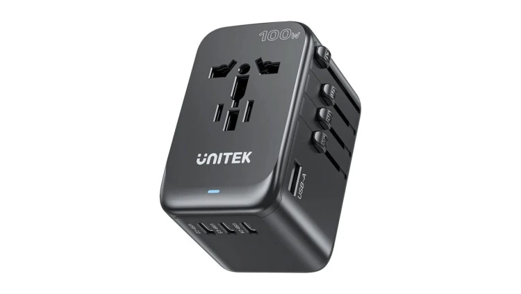 Unitek Ładowarka podróżna EU/US/UK/AUS PD 100 W