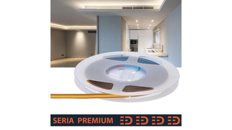 Taśma Premium 12V COB 528led 4000K 880lm Ra90 (5) FreeCut