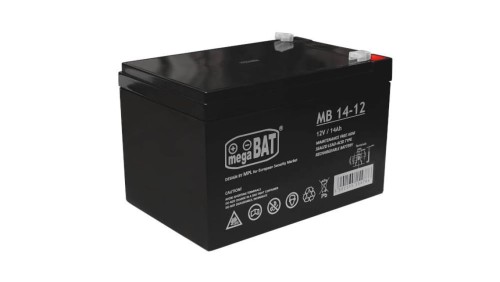 MB 14-12 Akumulator 14Ah 12V AGM do zabawek, do CCTV (151/98/94mm)