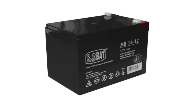 MB 14-12 Akumulator 14Ah 12V AGM do zabawek, do CCTV (151/98/94mm)