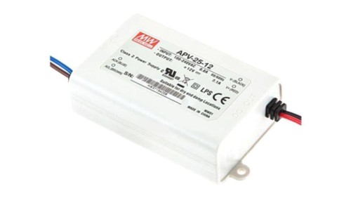 APV-25-12 Zasilacz impulsowy, LED, 25W, 12VDC, 2,1A, 90÷264VAC, 127÷370VDC