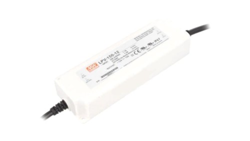 LPV-150-12 Zasilacz impulsowy, LED, 120W, 12VDC, 10A, 180÷305VAC, 254÷431VDC