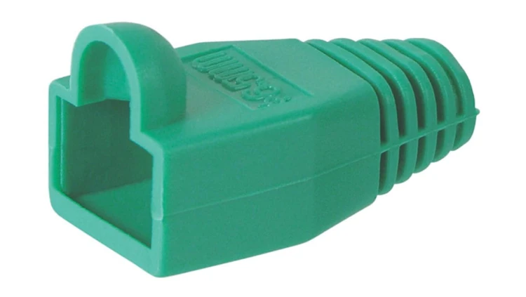 Osłona wtyku RJ45 - Wersja kolorystyczna Zielony
