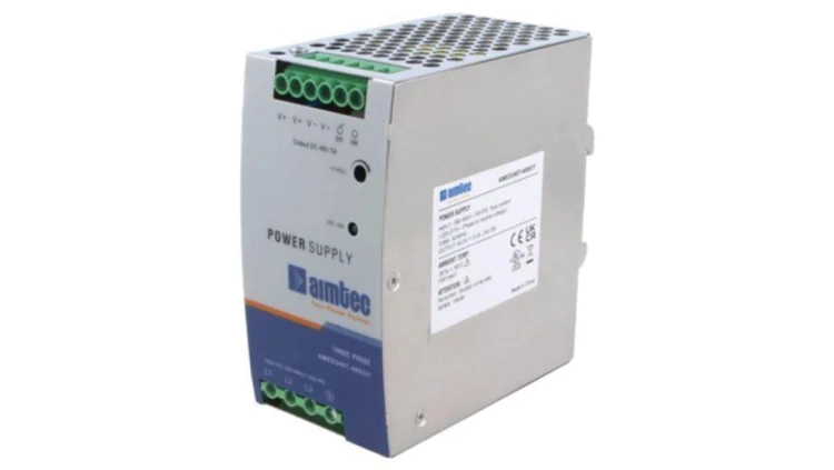 AMED240T-48SGY Zasilacz impulsowy, na szynę DIN, 240W, 48VDC, 5A, 340÷550VAC