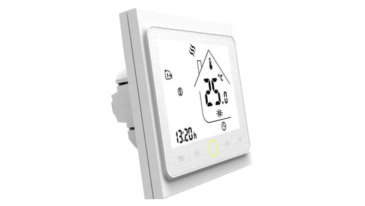 IRH-TSW001 Termostat Elektryczny Wi-Fi model 001, 16A, Kwadratowy, Biały