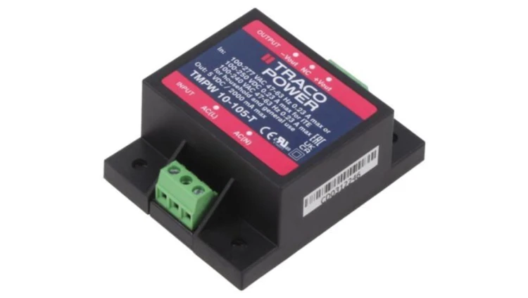 TMPW10-105-T Zasilacz impulsowy, do wbudowania, 10W, 5VDC, 2000mA, TMPW, 81
