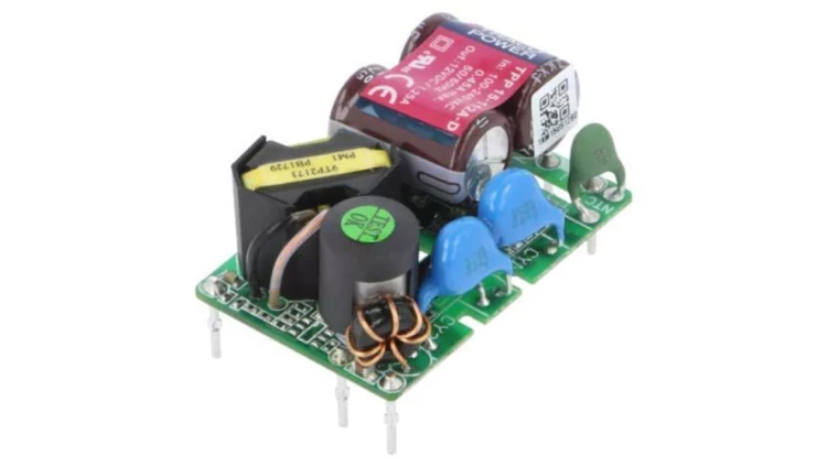TPP15-112A-D Zasilacz impulsowy, otwarty, 15W, 120÷370VDC, 85÷264VAC, Output: 1