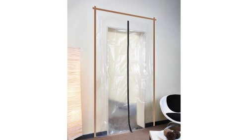 Drzwi foliowe z zamkiem przeciwpyłowe MALARSKIE, REMONTOWE 220x120 cm