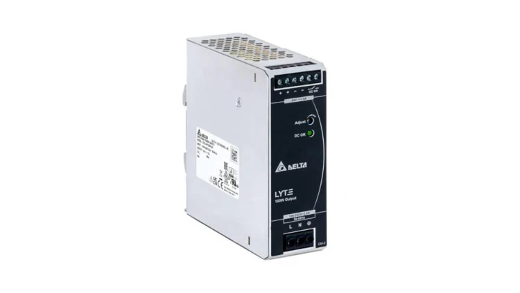 DRL-24V120W1AS Zasilacz na szynę DIN 24V 5A 120W, Delta Electronics