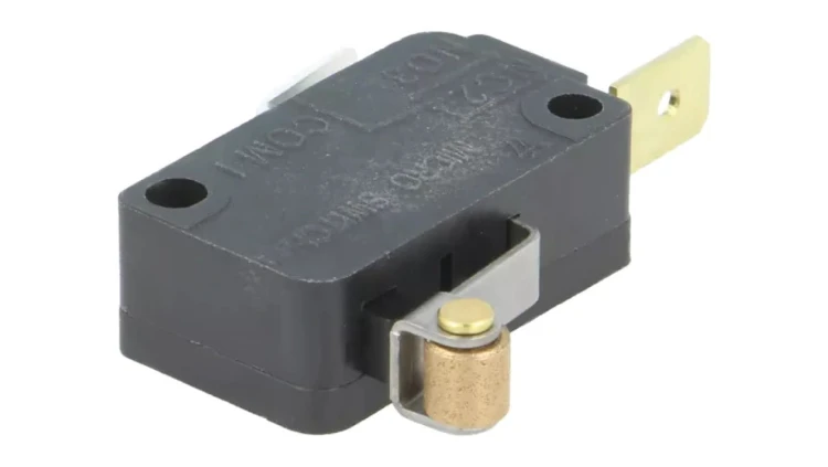 V7-1A38E9-201-2 Mikroprzełącznik SNAP ACTION z rolką ON-(OFF)