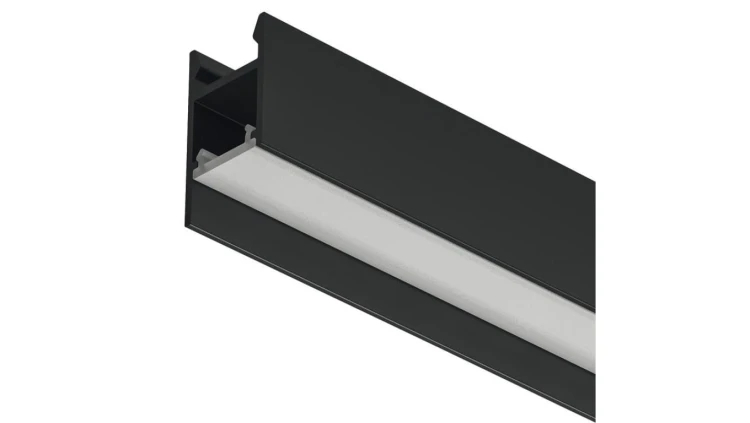 Profil LED nawierzchniowy, czarny, 2104 Häfele Lighting, 83395739