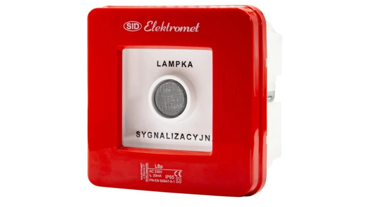 Lampka sygnalizacyjna zielona podtynkowa LSp 24z ID 911483
