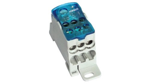 Blok rozdzielczy, mostek łączeniowy 160 A 1x10-70mm,1x6-16mm,6x2,5-16mm UKK160A