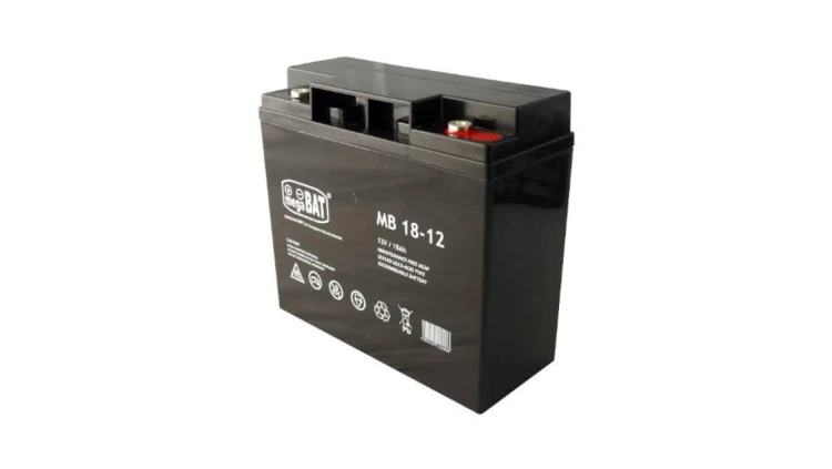MB 18-12 Akumulator 18Ah 12V AGM do CCTV (181/77/167mm)